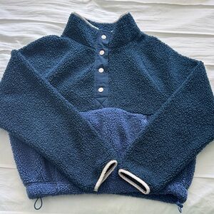 Women’s dial tone Blue Fleece Sweater